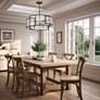 7_Bella Collina 28" Wide Coal Black Pendant Light more views
