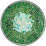 Thumbnail4 of Bella Green Mosaic Outdoor Accent Table more views