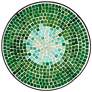 Bella Green Mosaic Outdoor Accent Table