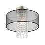 6_Bella Vista 1 Light Brushed Nickel Ceiling Mount more views