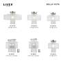 Thumbnail3 of Bella Vista 1 Light Brushed Nickel Ceiling Mount more views