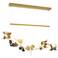 Belladonna 50.3"W Bronze Accented Modern Brass Standard LED Pendant