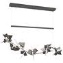 Belladonna 50.3"W Natural Iron Accented Natural Iron Standard LED Pend