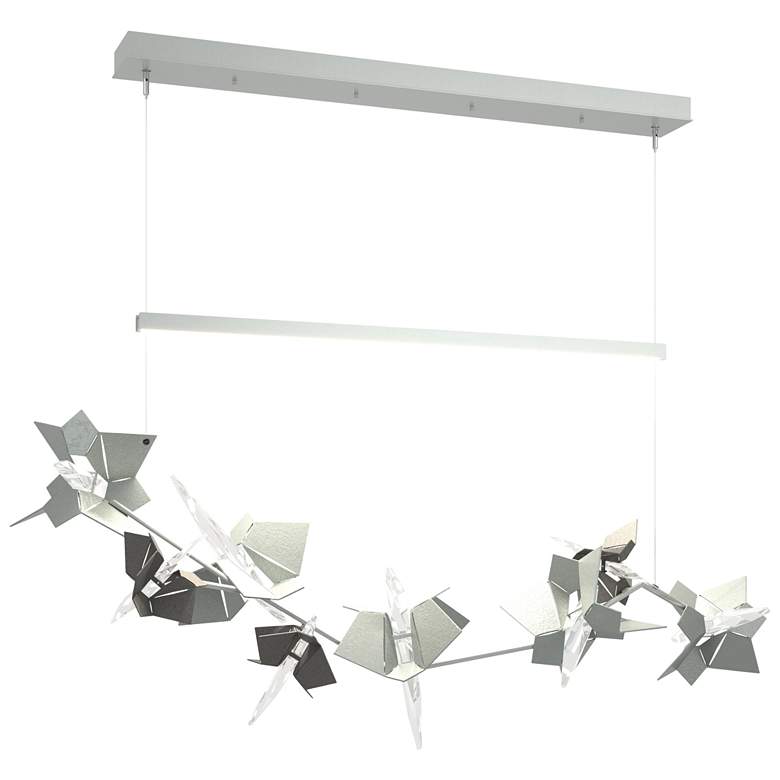 Image 1 Belladonna 50.3"W Natural Iron Accented Standard LED Pendant