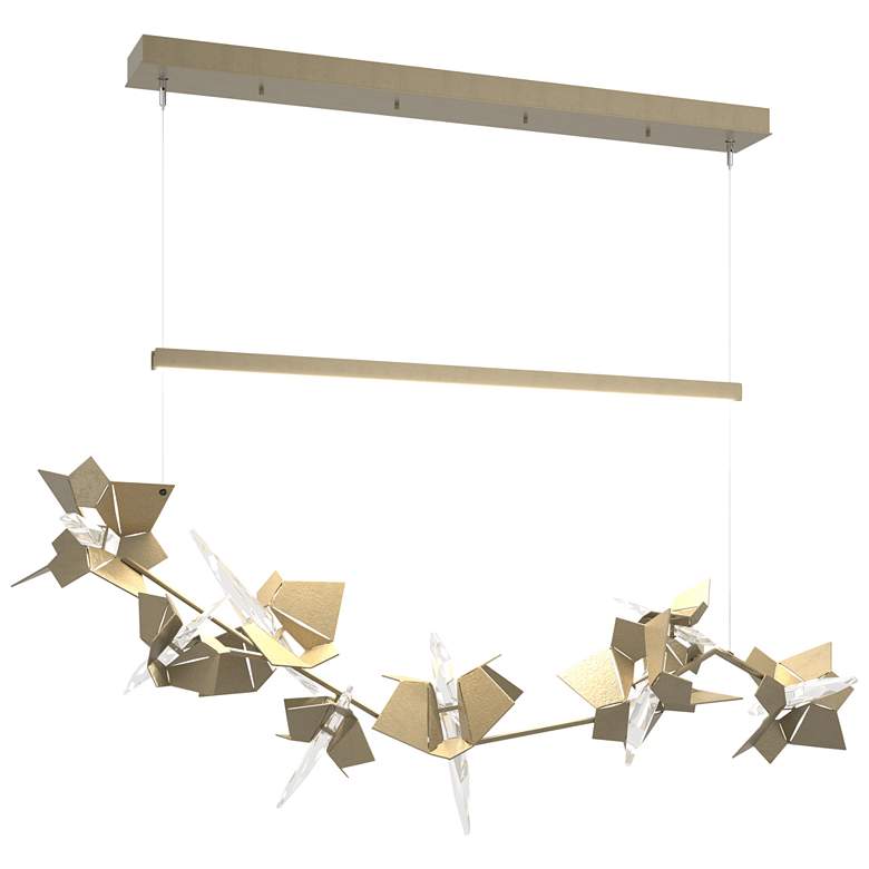 Image 1 Belladonna 50.3"W Soft Gold Accented Soft Gold Standard LED Pendant