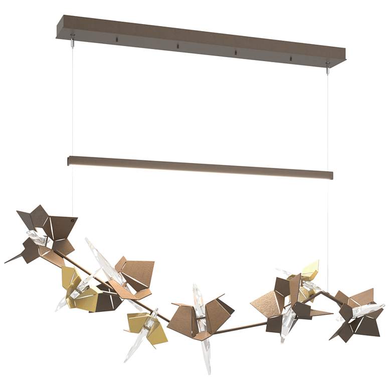 Image 1 Belladonna LED Pendant - Bronze - Modern Brass