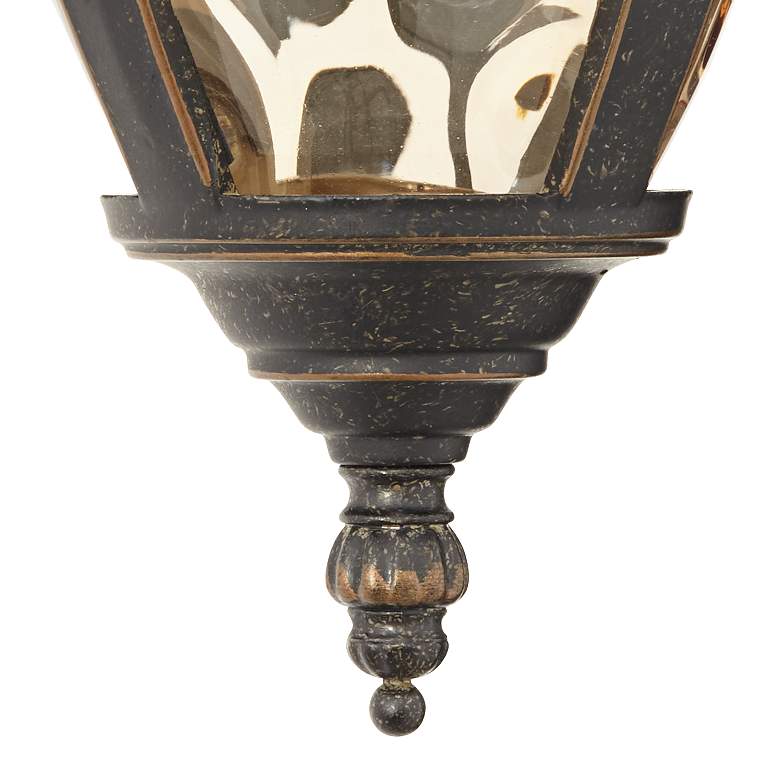 Image 4 Bellagio 13 1/2 inch High Bronze Downbridge LED Outdoor Wall Light more views