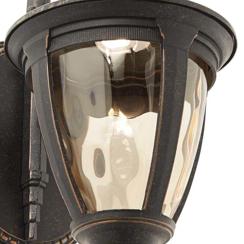 Image 5 Bellagio 13 1/2" High Bronze Downbridge Outdoor Wall Lights Set of 2 more views