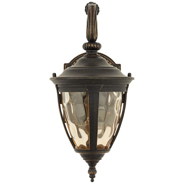 Image 6 Bellagio 13 1/2" High Bronze Downbridge Outdoor Wall Lights Set of 2 more views