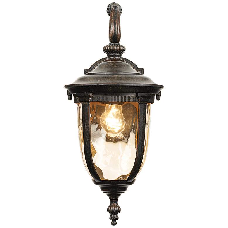 Image 6 Bellagio 16 1/2 inch High Bronze Downbridge Outdoor Wall Light Set of 2 more views