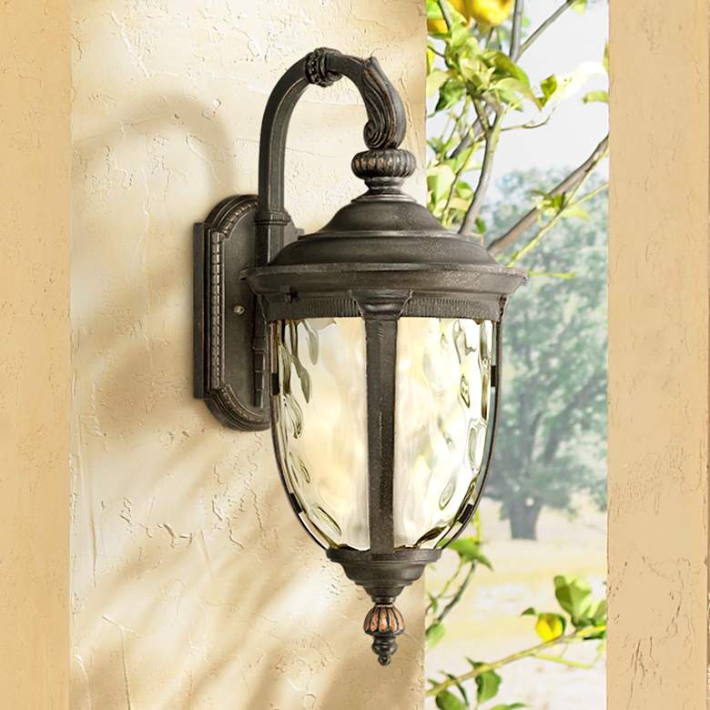 Image 1 Bellagio&#8482; 20 1/2 inchH LED Veranda Bronze Outdoor Wall Light