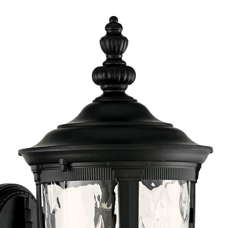 Image 4 Bellagio 21" High Black Upbridge Outdoor Wall Light more views