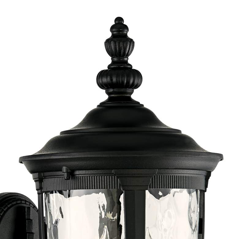 Image 4 Bellagio 21 inch High Black Upbridge Outdoor Wall Light more views