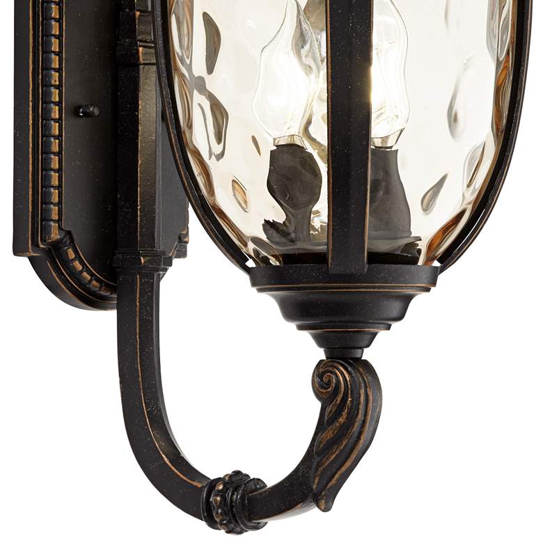 Image 4 Bellagio 21" High Bronze Upbridge Outdoor Wall Light more views