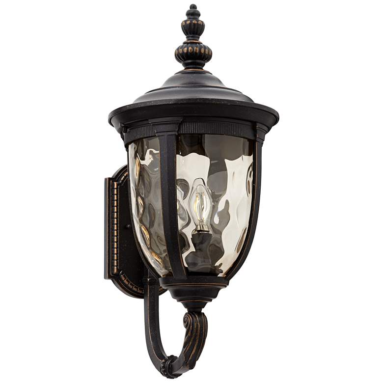 Image 6 Bellagio 21 inch High Bronze Upbridge Outdoor Wall Light more views