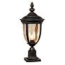 Thumbnail3 of Bellagio 22 3/4" High Bronze Post Light with Pier Mount Adapter more views