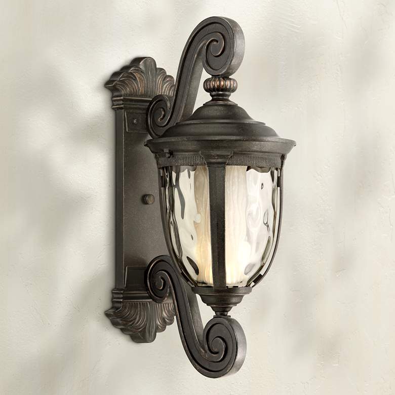 Image 1 Bellagio&#8482; 24 inch High LED Veranda Bronze Outdoor Wall Light