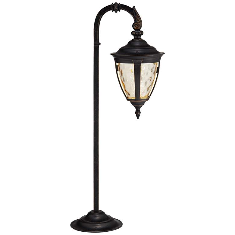 Image 3 Bellagio 26 1/2" High Bronze Down-Arm Landscape LED Path Light
