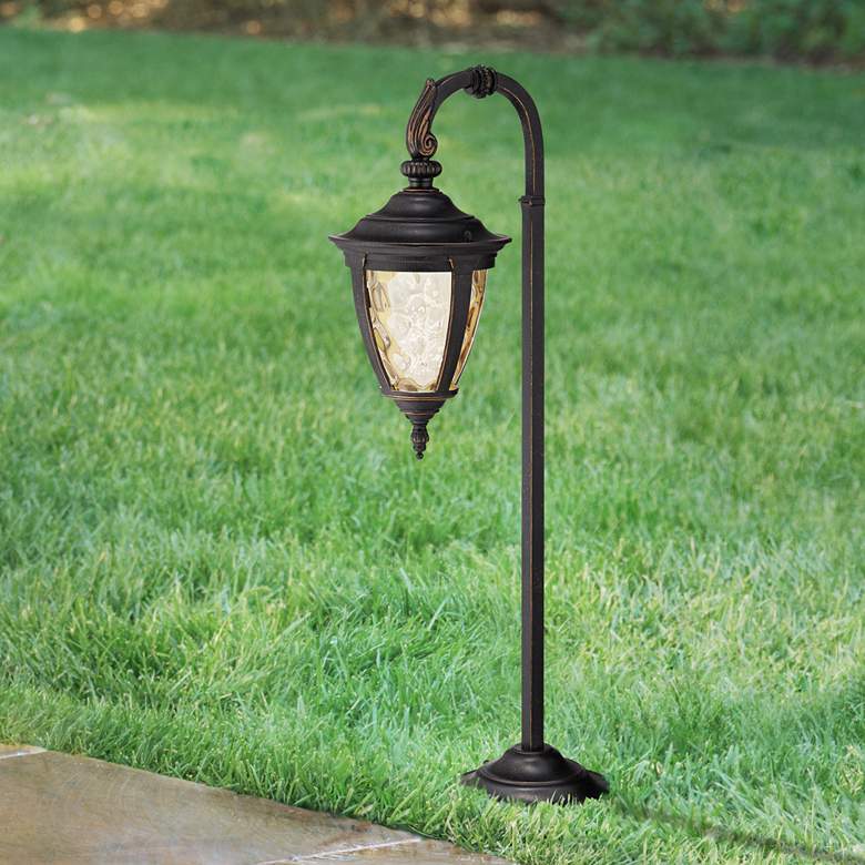 Image 2 Bellagio 26 1/2" High Bronze Down-Arm Landscape LED Path Light