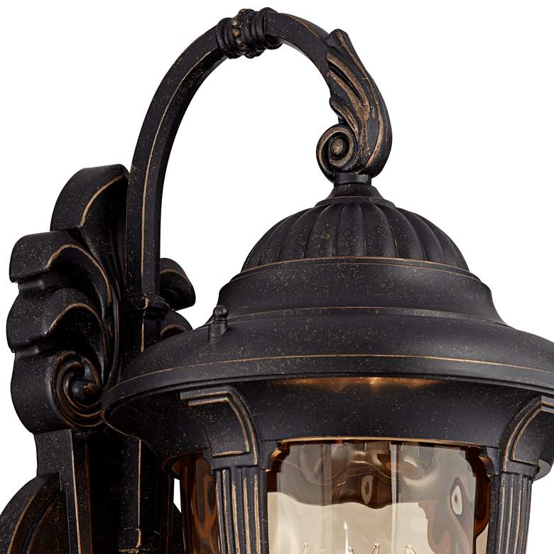 Image 3 Bellagio™ 27 1/2" High Double Arm Traditional Outdoor Wall Light more views