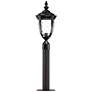 Bellagio 37" High Black Path Light with Low Voltage Bulb