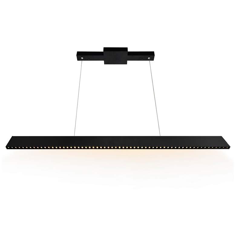 Image 1 Bellagio 45 in LED Integrated Black Chandelier
