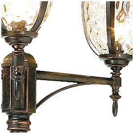 Image5 of Bellagio 96" High Bronze Outdoor 3-Light Street Lantern more views