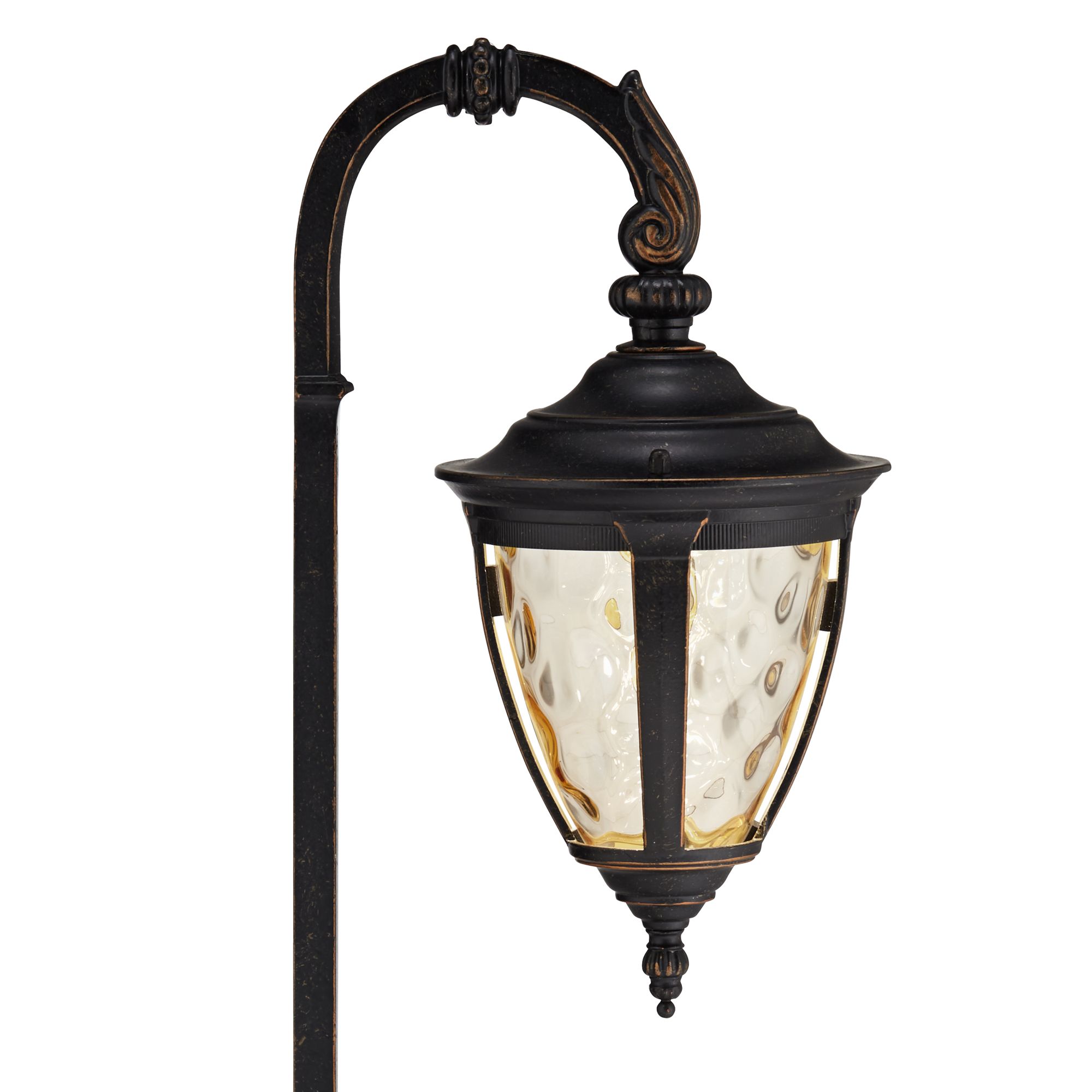 Image 2 Bellagio Black Bronze 8-Piece LED Path and Spot Light Set more views