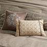Thumbnail4 of Bellagio Brown and Gold King 7-Piece Comforter Set more views