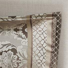 Image5 of Bellagio Brown and Gold King 7-Piece Comforter Set more views