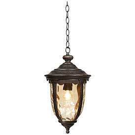 Image3 of Bellagio Collection 18" High Bronze Outdoor Hanging Light