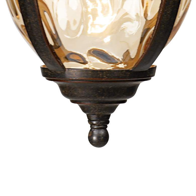 Image 6 Bellagio Collection 18 inch High Bronze Outdoor Hanging Light more views