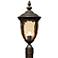 Bellagio™ Collection 21" High Bronze LED Outdoor Post Light