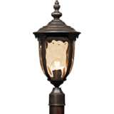 Bellagio Collection 21&quot; High Bronze Outdoor Post Light