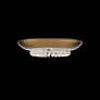 3_Bellaire 4.5"H x 15.75"W 1-Light Crystal Flush Mount in Aged Bras more views