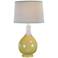 Bellaire Modern Gradient Yellow Table Lamp