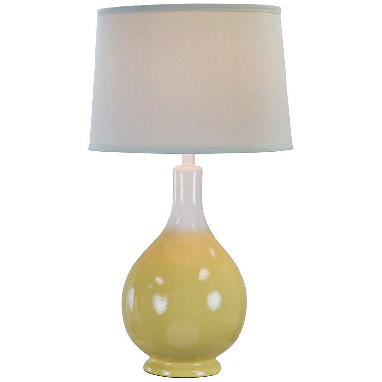 Image 1 Bellaire Modern Gradient Yellow Table Lamp