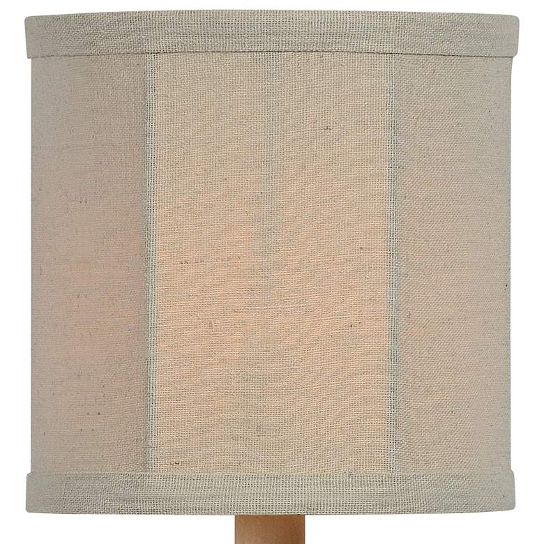 Image 2 Bellamy 14 inch High Distressed Cream Accent Table Lamps Set of 2 more views