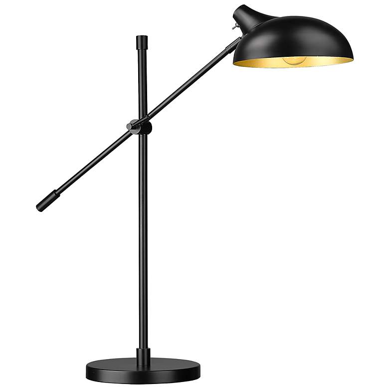 Image 2 Bellamy by Z-Lite Matte Black 1 Light Table Lamp