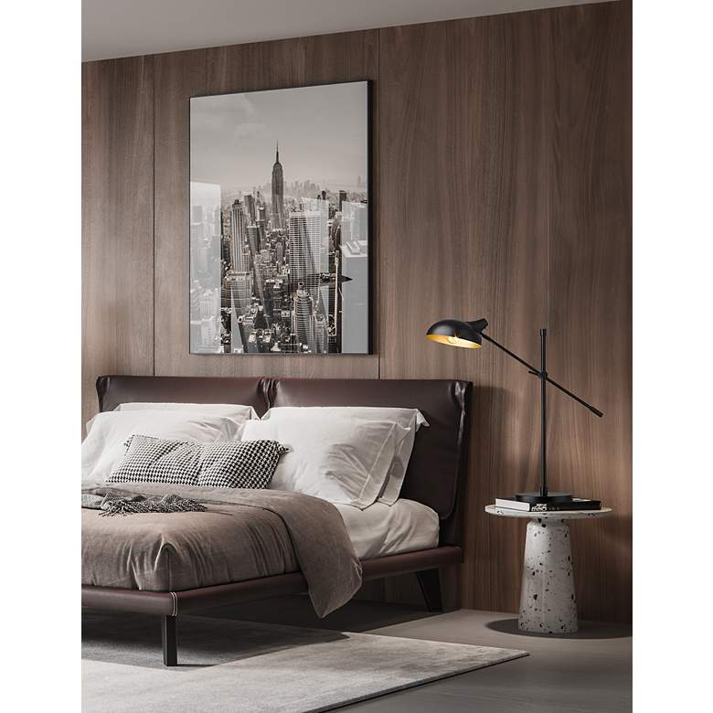 Image 3 Bellamy by Z-Lite Matte Black 1 Light Table Lamp more views