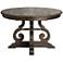 Bellamy Deep Weathered Pine 48" Round Dining Table