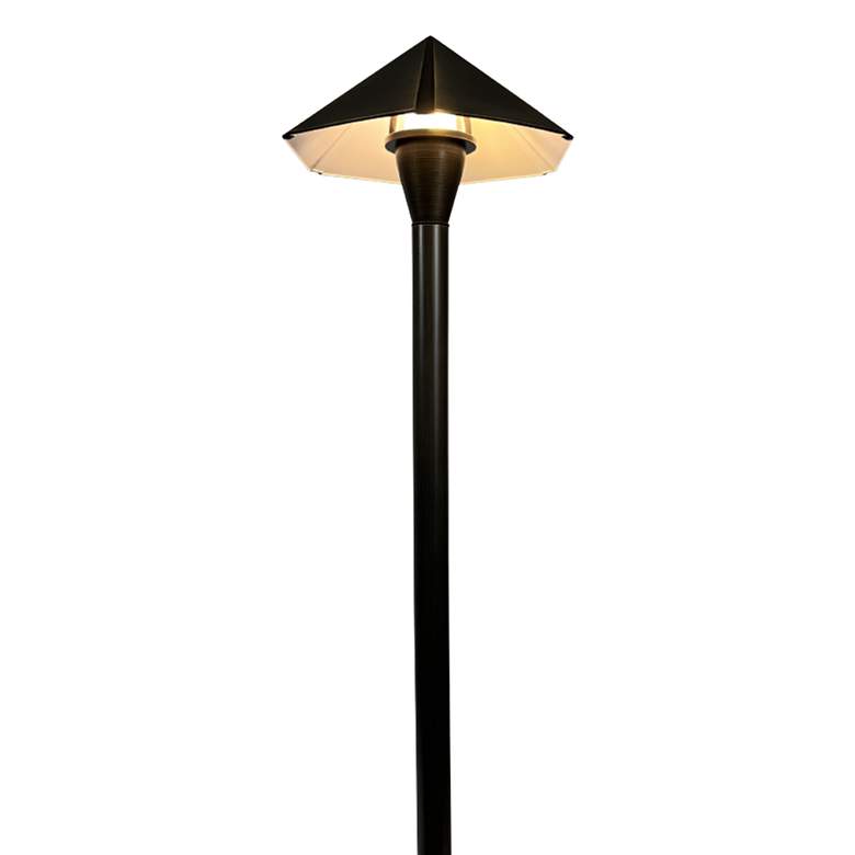 Image 3 Belland 20" High Natural Brass LED Outdoor Path Light more views