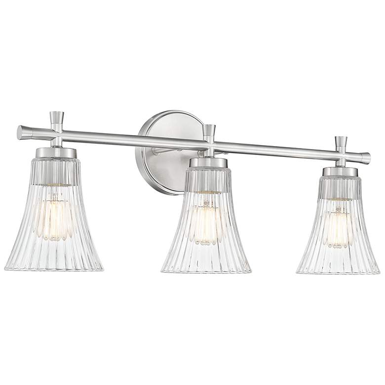 Image 1 Belle by Z-Lite Brushed Nickel 3 Light Vanity