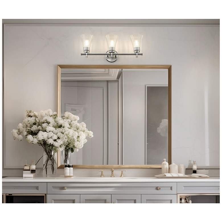 Image 2 Belle by Z-Lite Brushed Nickel 3 Light Vanity more views