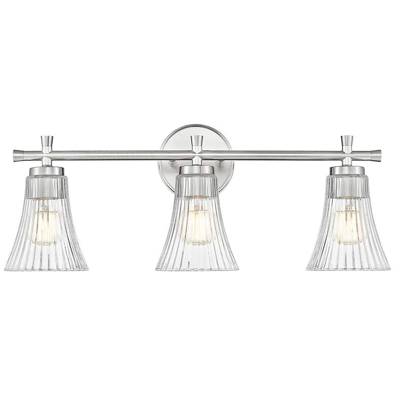 Image 4 Belle by Z-Lite Brushed Nickel 3 Light Vanity more views