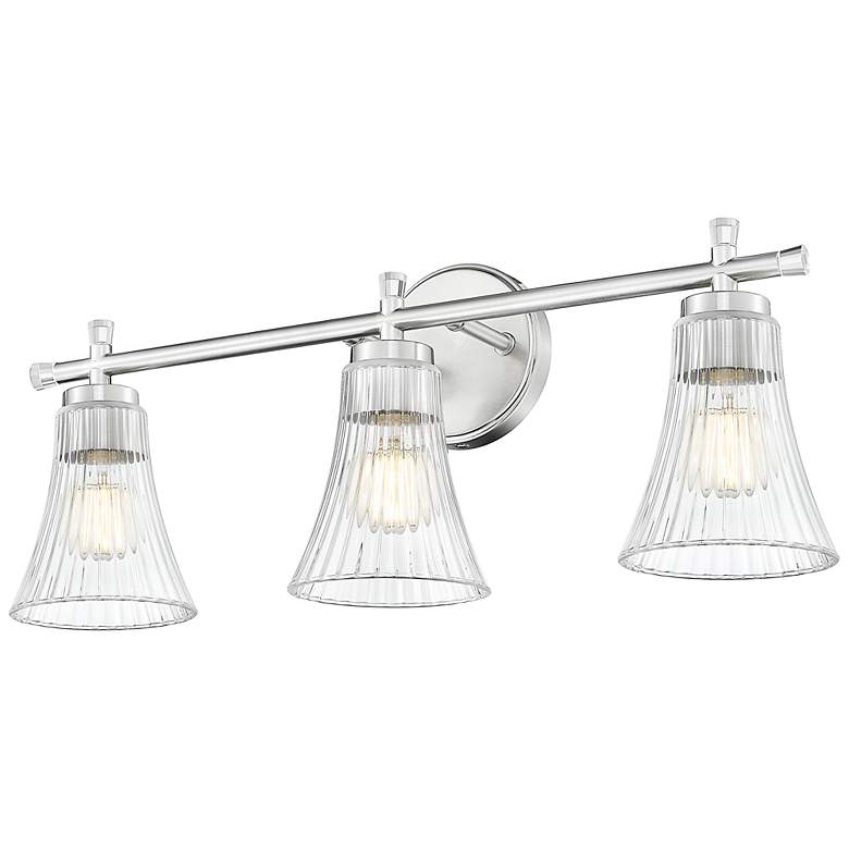 Image 5 Belle by Z-Lite Brushed Nickel 3 Light Vanity more views