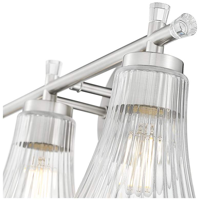 Image 6 Belle by Z-Lite Brushed Nickel 3 Light Vanity more views