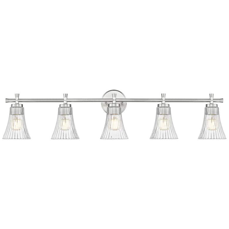 Image 4 Belle by Z-Lite Brushed Nickel 5 Light Vanity more views