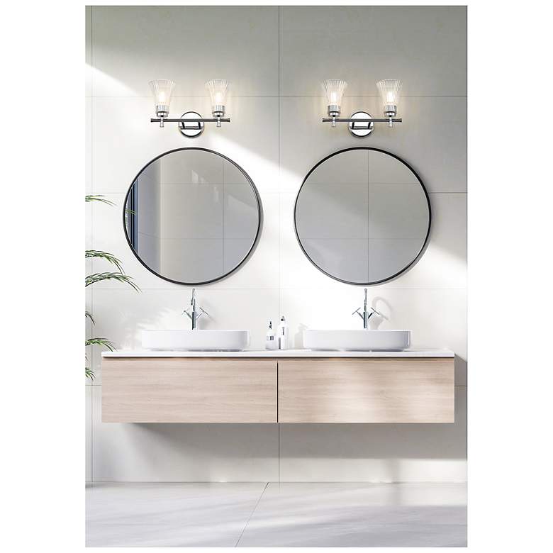 Image 3 Belle by Z-Lite Chrome 2 Light Vanity more views