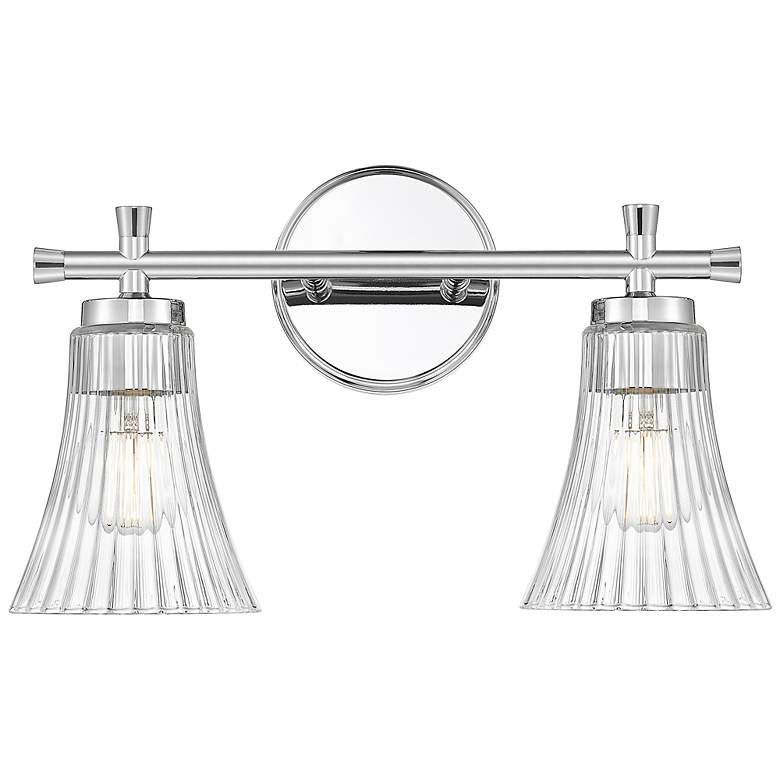 Image 4 Belle by Z-Lite Chrome 2 Light Vanity more views